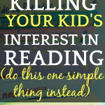 Teaching HOW TO READ Is Sucking All The Fun (DO THIS INSTEAD): stack of different colored books with text writing over the picture