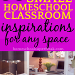 35 AMAZING Homeschool Room Ideas for Small Spaces