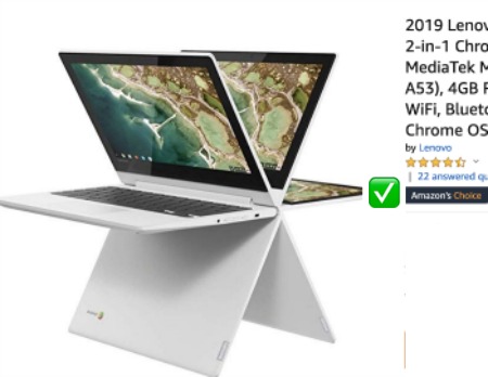 laptops vs desktops: open laptop on a white background