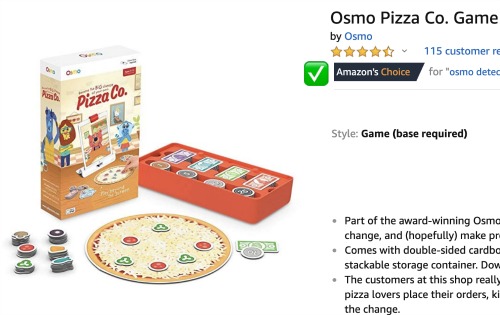 Check out Osmo Pizza Co Game: Amazon's Choice