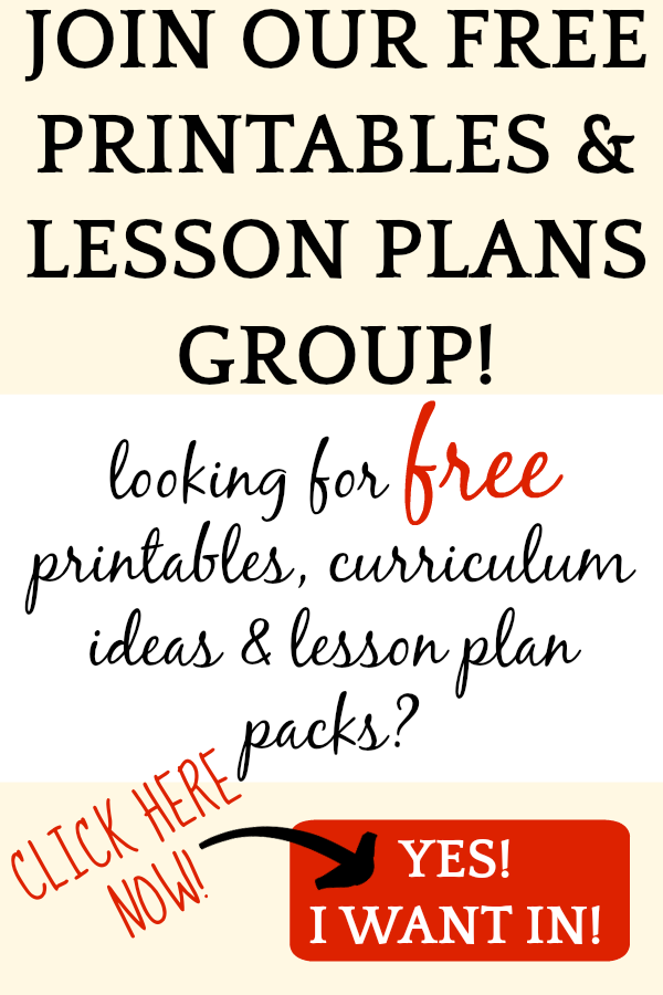 Join our free printables group!