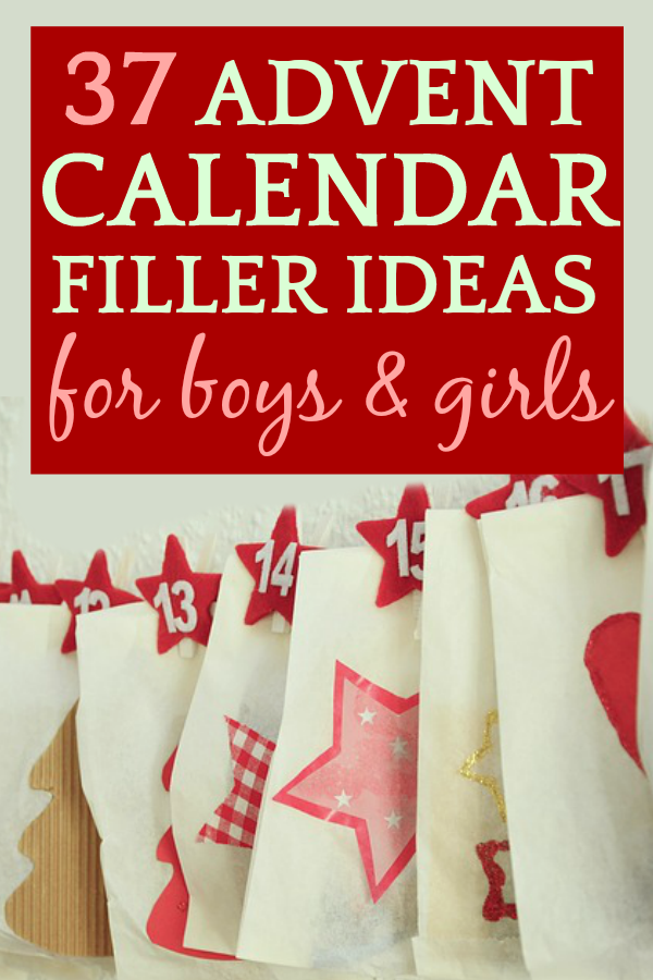 DIY Advent Calendar Filler Ideas DIY Advent Calendar Filler Ideas