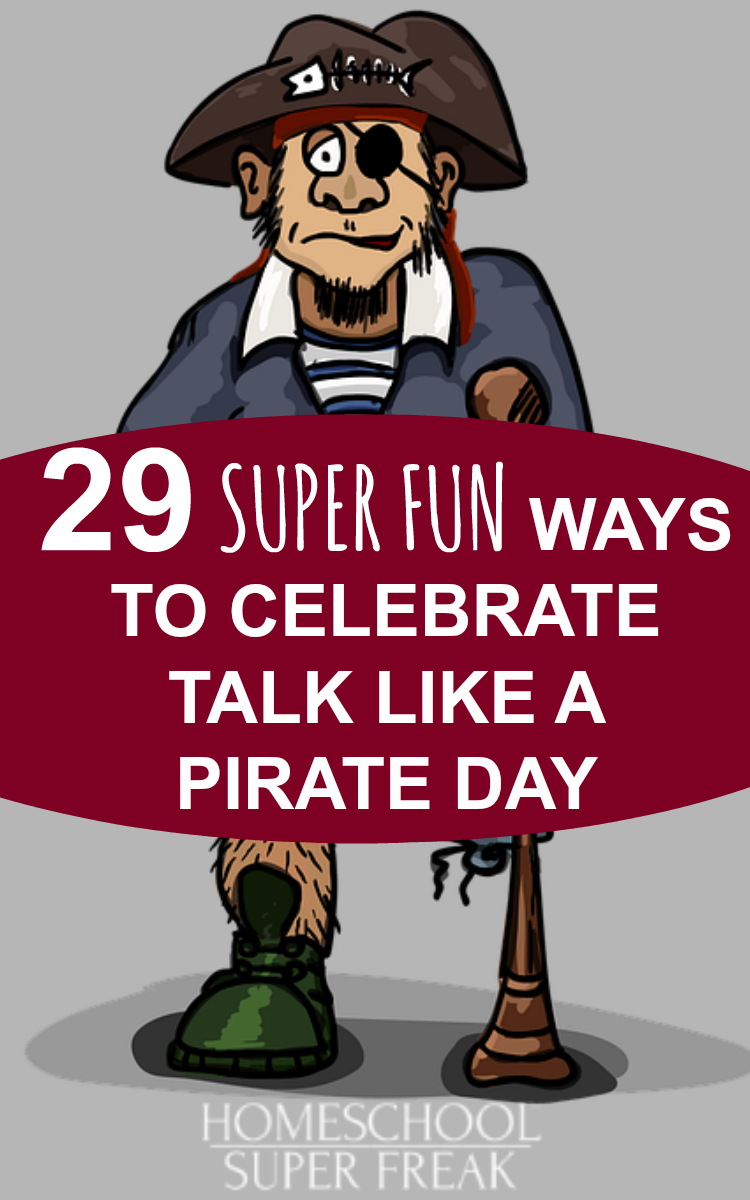 Talk Like a Pirate Day Lesson Plans and Activities