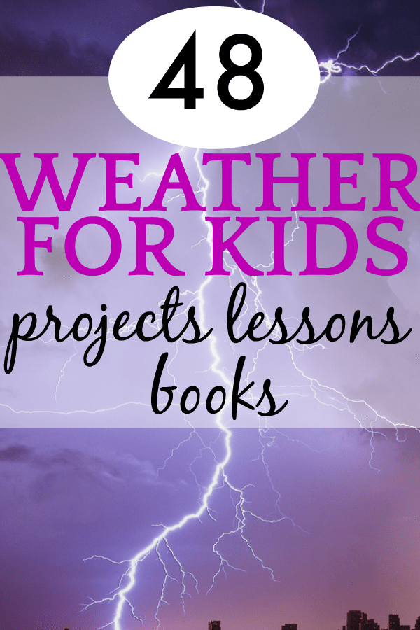 Weather for Kids Facts and Lessons (cloud activities, games for weather, climate activity ideas and more!)