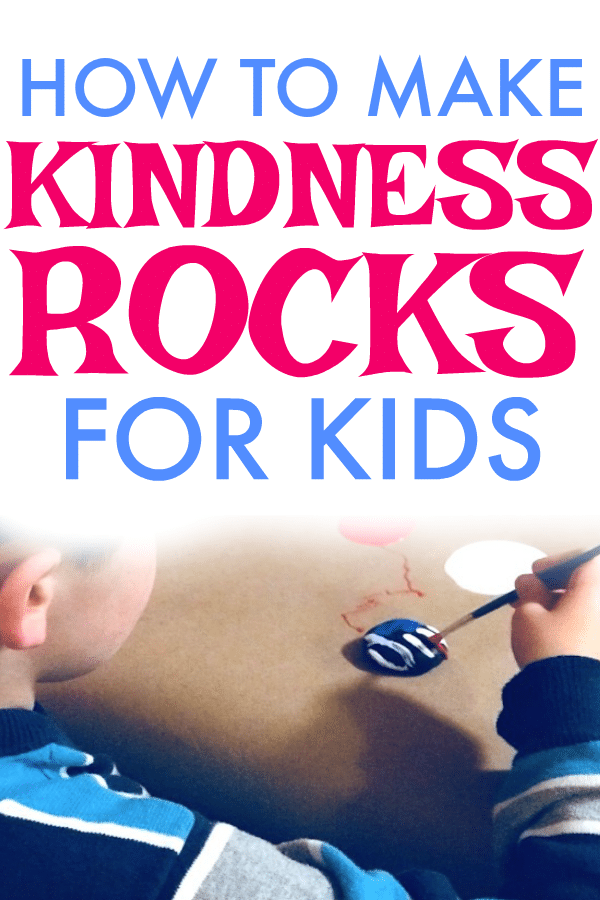 How to Make Kindness Rocks for Being Thankful Activities