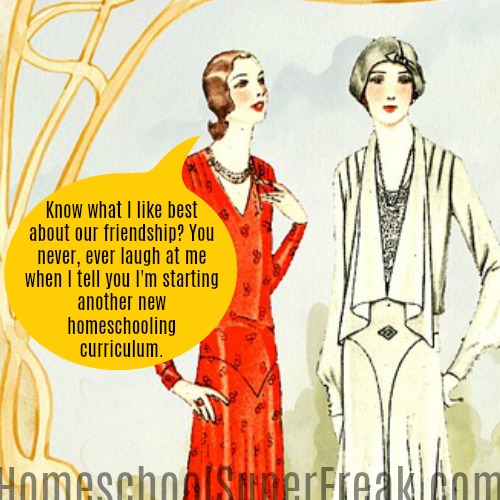 Funny Homeschooling Memes #7: When Your Homeschool Friend Lies To You About Your Homeschool Curriculum Problems