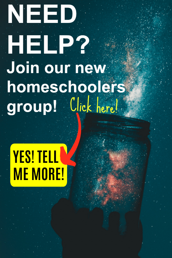 Join Our Group for New Homeschoolers!