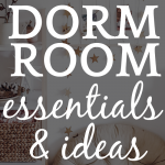 College Dorm Rooms Essentials and Ideas