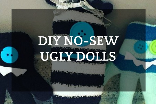 Easy DIY No-Sew Ugly Dolls Craft Inspired by the UglyDolls Movie