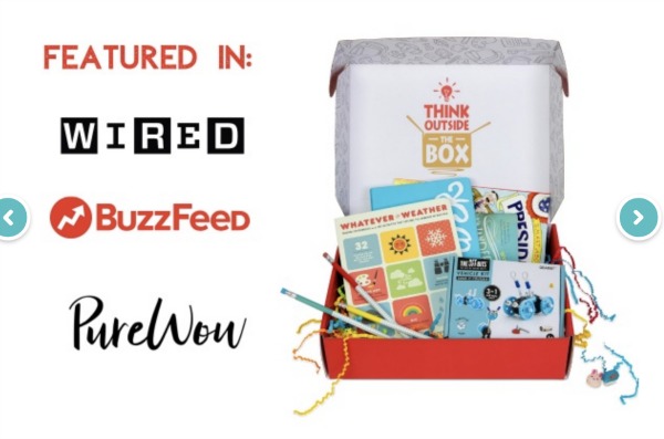 Cratejoy Subscription box open with books and toys