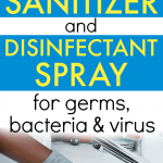 DIY Homemade Cleaner Recipes Hand Sanitizer Disinfectant