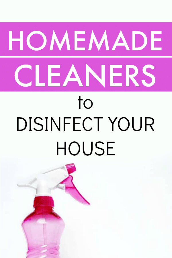 Homemade Cleaner Recipes to Disinfect Your House