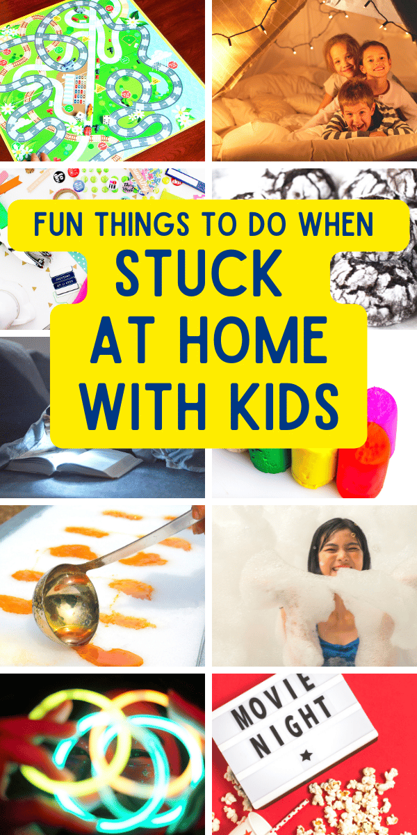 What to do when stuck at home with family (things to do when you're stuck at home to still have fun!)
