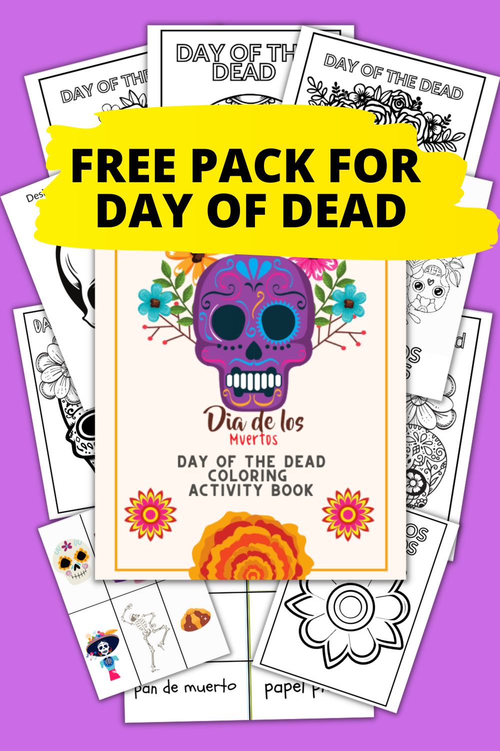 Day Of The Dead Worksheets PDF Free
