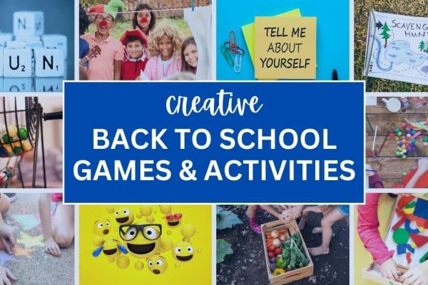 Best back to school games for teachers and homeschooling images of first day of school games and activity ideas