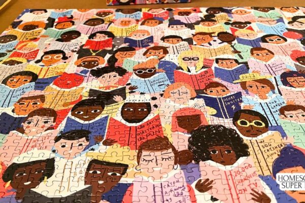 colorful puzzles with no AI made with real art from artists puzzle companies